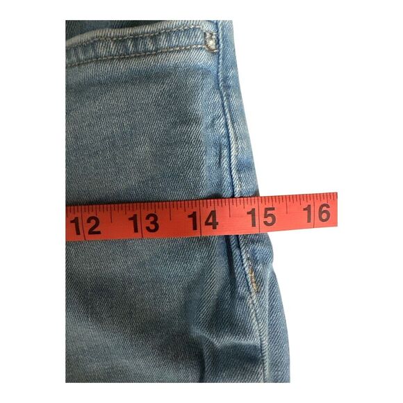 Forever 21 Premium Denim Skinny Jeans Women’s 26 Blue Distressed Ripped Pants - Picture 9 of 16